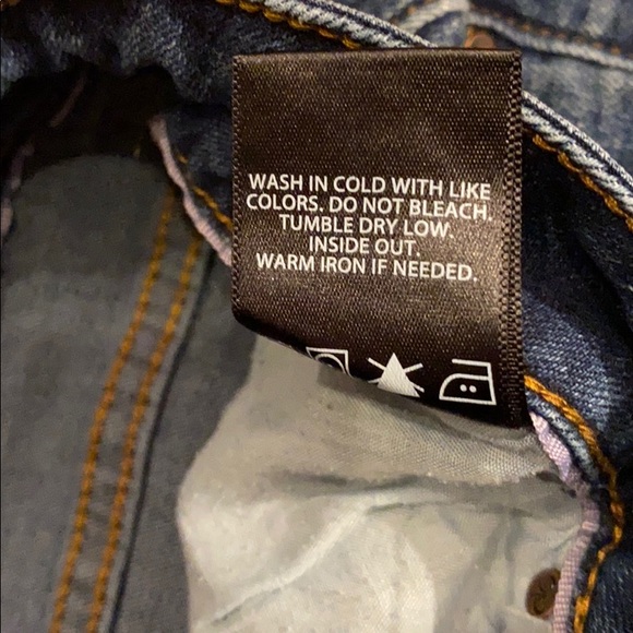 Nanette Lepore high waisted cropped distressed Mom Jeans with fringe size 12 - Picture 9 of 12